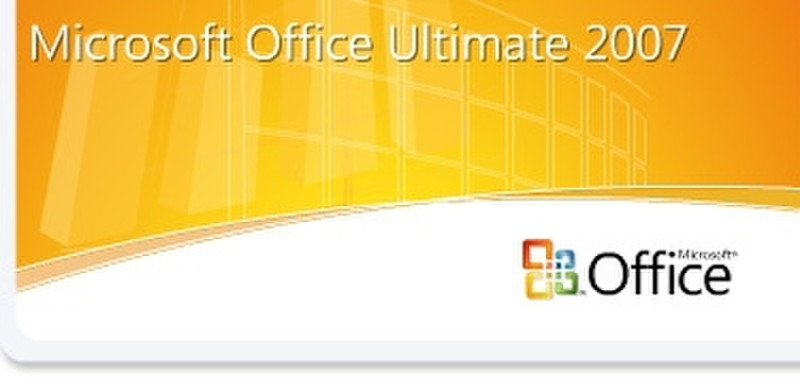 Microsoft Office Ultimate 2007. Version Upgrade 1user(s) German