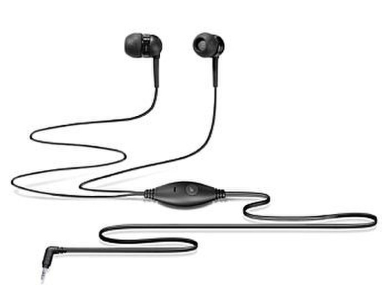 Sennheiser Stereo Headsets for Mobile Phone MM50 Стереофонический Проводная Черный, Хром гарнитура мобильного устройства