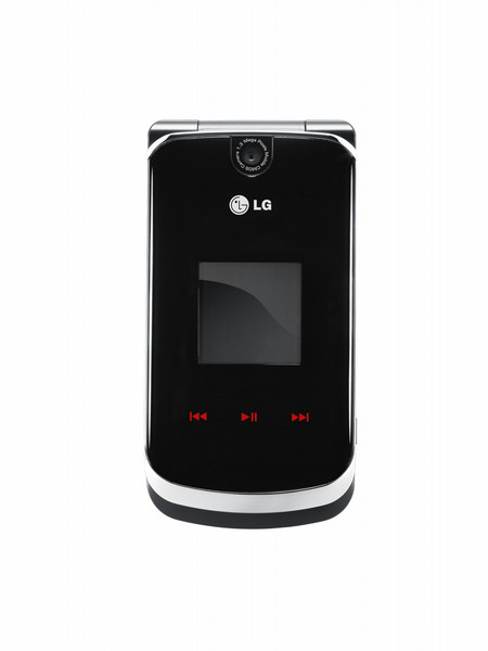LG KG810 86г Черный мобильный телефон