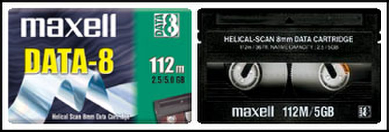 Maxell HS8-112 Data Cart 2.5GB 8mm 112m