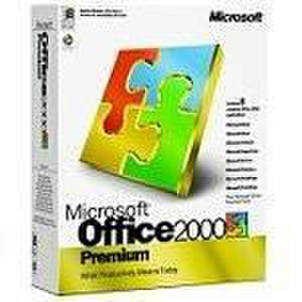 Microsoft OFFICE PREM 2000 DISK SP3