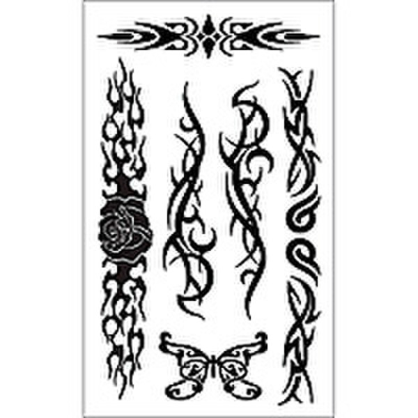 HERMA Tattoos Black Art back tattoos 1 sheet decorative sticker