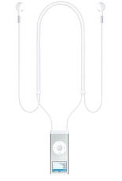 Apple Lanyard Headphones for iPod nano 2G White Intraaural headphone