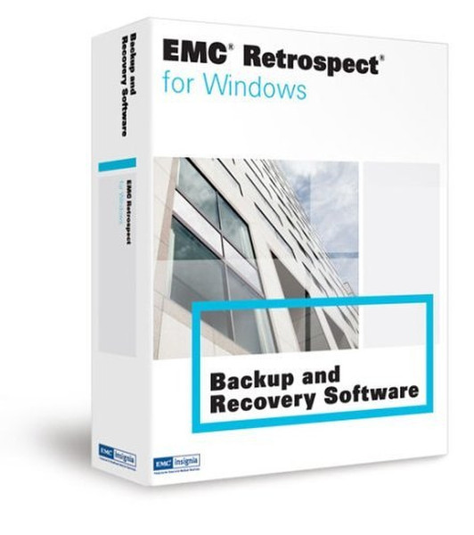 EMC Retrospect 7.5 Add-on Value Package SBS 1yr Support & Maintenance Only