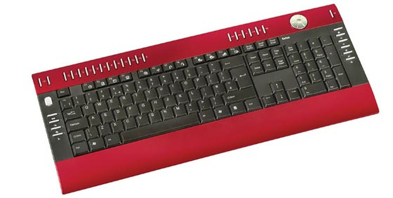 Saitek Slimline Multimedia Keyboard USB QWERTY клавиатура