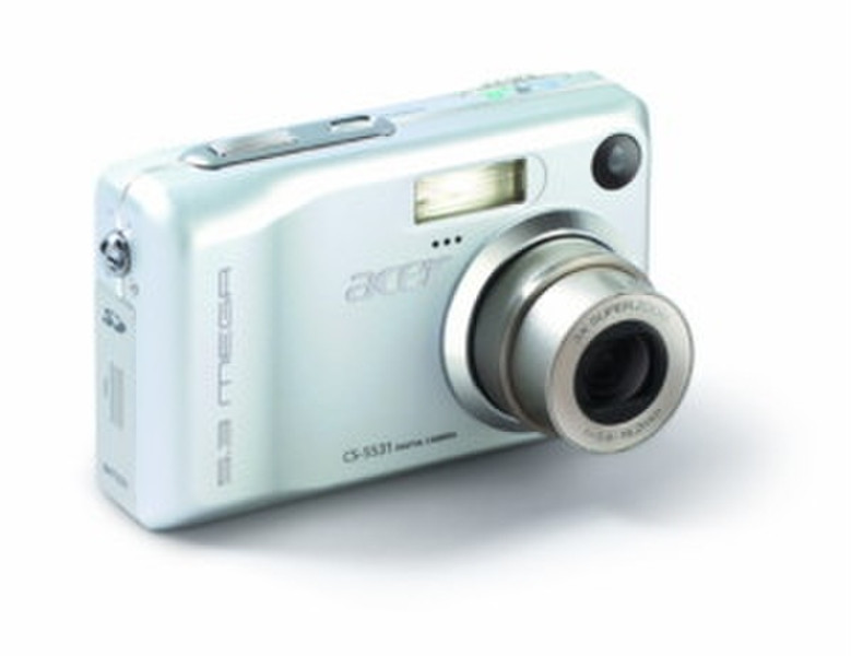 Acer Digital camera CS-5531 Компактный фотоаппарат 5МП CCD 2560 x 1920пикселей Cеребряный