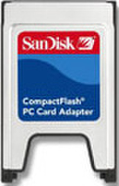 Sandisk CompactFlash PC Card Adapter card reader
