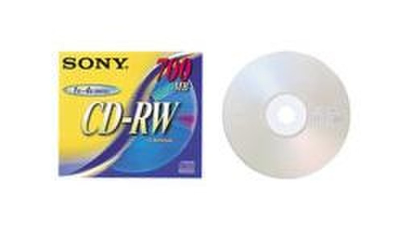 Sony CD-RW 700MB 80Min 4x 700МБ 1шт