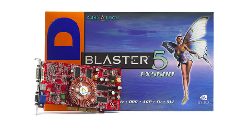 Creative Labs 3D Blaster GF FX 5600 AGP 128MB TV