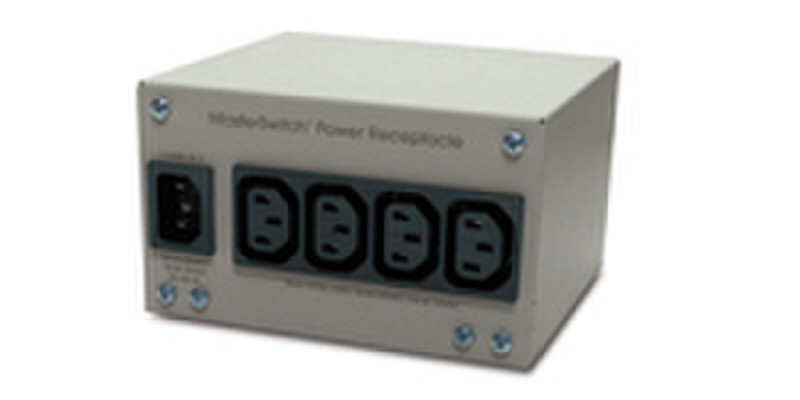 APC MasterSwitch Pwr Recept, 2U, 12A, 230V, (4)C13 power adapter/inverter