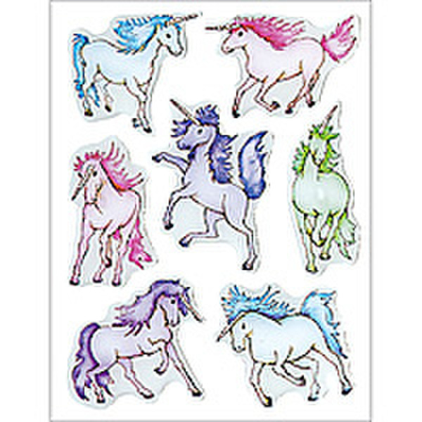 HERMA Decorative label MAGIC unicorns, stone 1 sheet Dekorativer Aufkleber