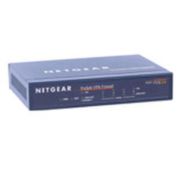 Netgear ProSafe VPN Firewall 8 with 4 Port 10/100 Mbps Switch, FVS114 аппаратный брандмауэр