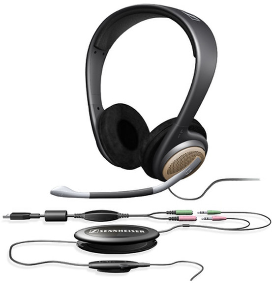 Sennheiser PC165 USB Стереофонический гарнитура