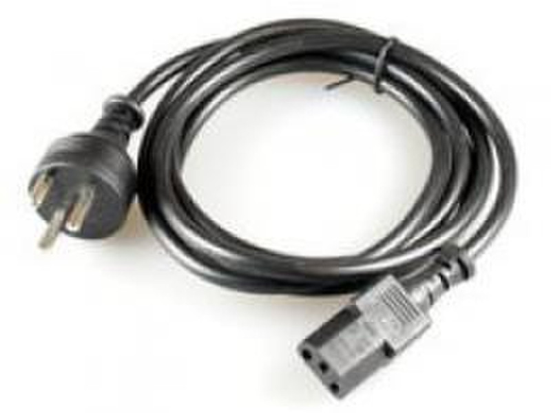 Microconnect PE120418R 1.8м Черный кабель питания