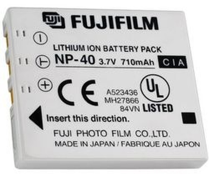 Fujifilm NP-40 Battery Lithium-Ion (Li-Ion) 710mAh 3.7V Wiederaufladbare Batterie
