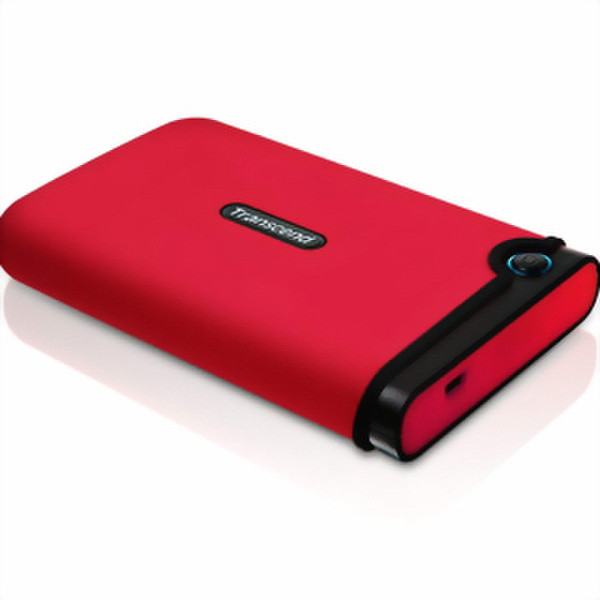 Transcend StoreJet 25M 250GB Red external hard drive