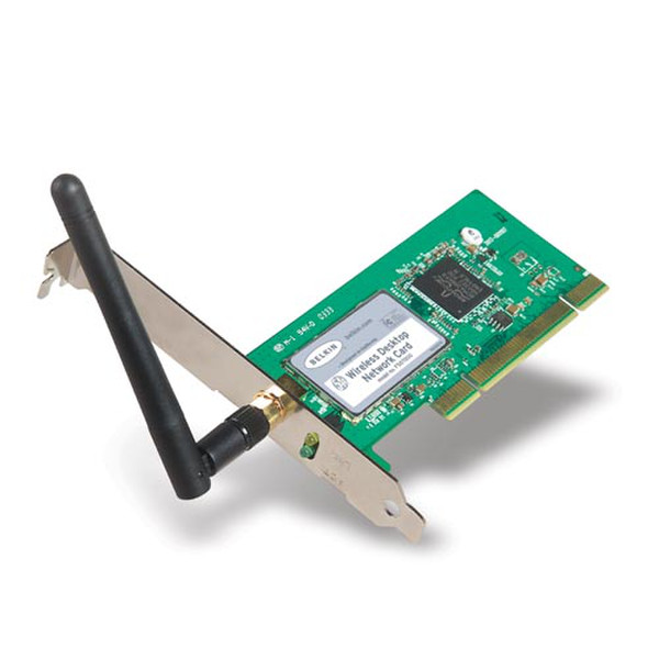 Belkin K Adapter Wless PCI Inter+Access+Router 52.7Mbit/s Netzwerkkarte