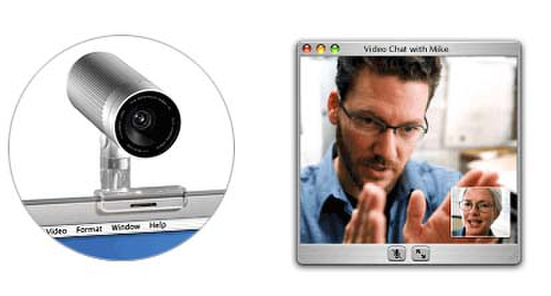 Apple iSight 640x480 FWire CCD 640 x 480Pixel Webcam