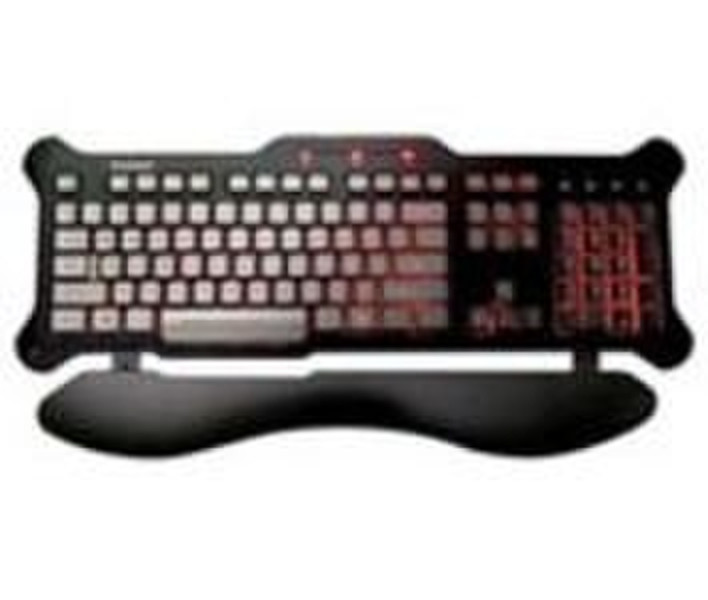 Eclipse Backlit Keyboard red USB red keyboard