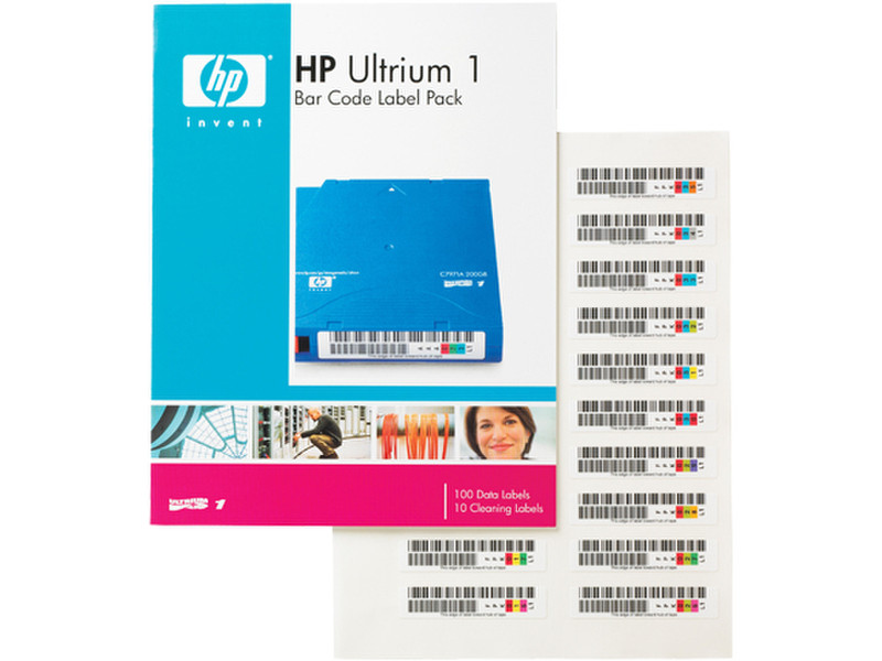 Hewlett Packard Enterprise Q2001A bar code label