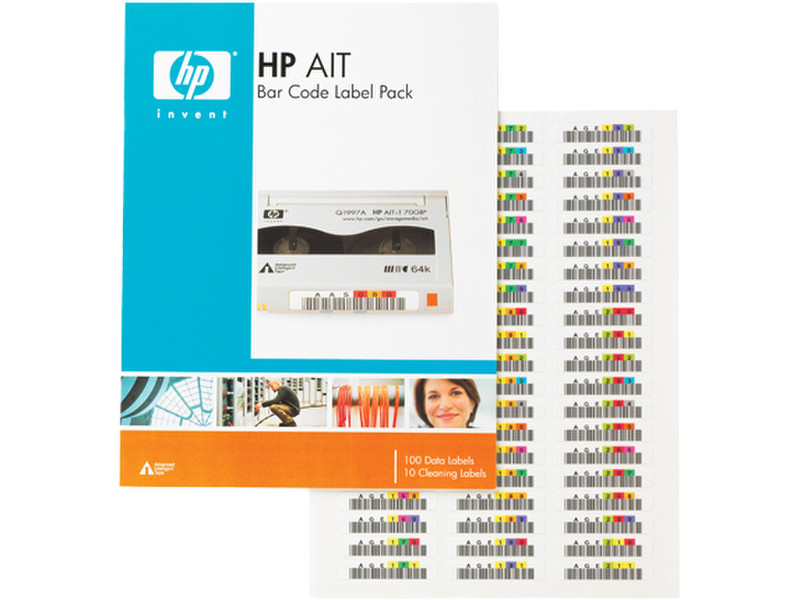 Hewlett Packard Enterprise Q2005A bar code label