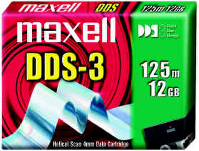 Maxell Data Cart 12GB 4mm HS4-125 125m