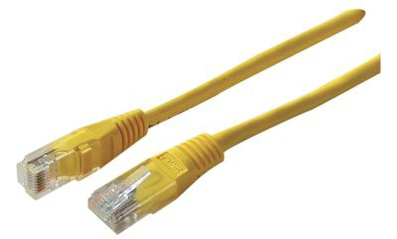 Uniformatic 20361 1m Yellow networking cable