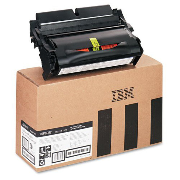 IBM 75P6052 Картридж 12000страниц Черный тонер и картридж для лазерного принтера