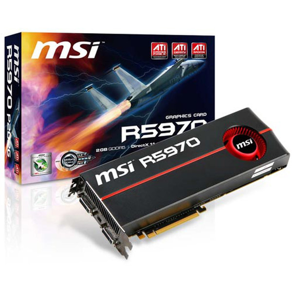 MSI R5970-P2D2G 2GB GDDR5