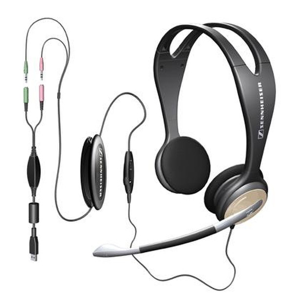 Sennheiser PC135 USB Стереофонический гарнитура