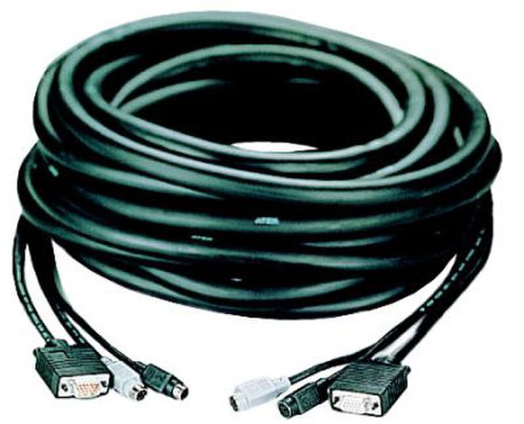 Uniformatic 12363 3m Black KVM cable