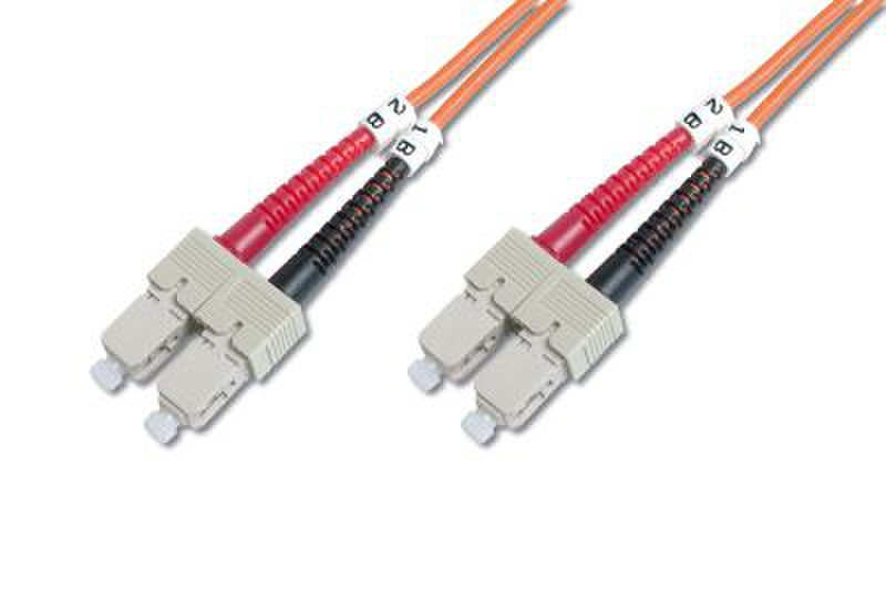 Uniformatic 62.5µ SC/SC 10.0m 10m SC SC Orange Glasfaserkabel