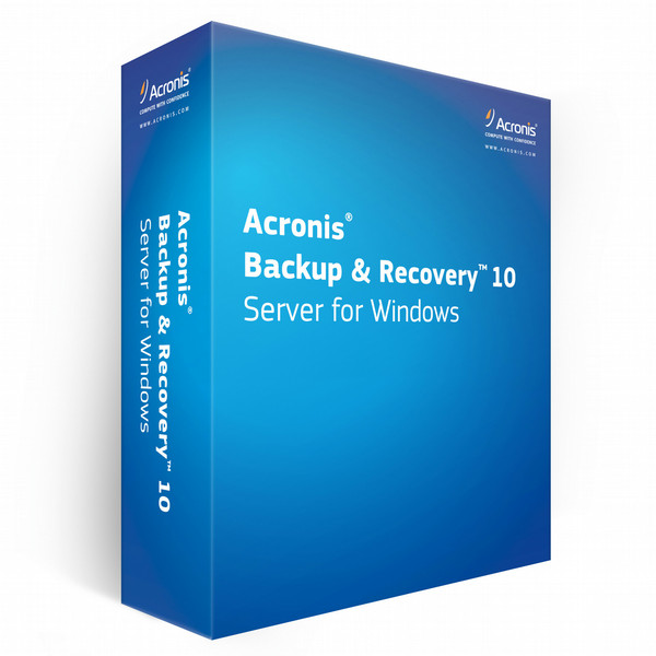 Acronis Backup & Recovery Server for Windows UR AAS ALP 500-1249 FR