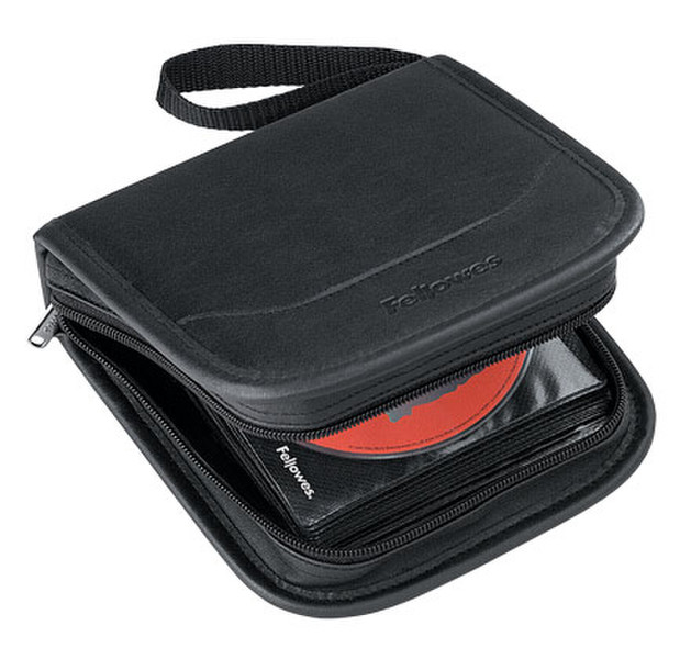 Fellowes CD/DVD Wallet - 32 32discs Black