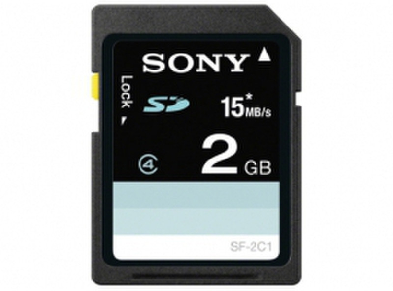 Sony SF-2N1 2GB SD Class 4 memory card