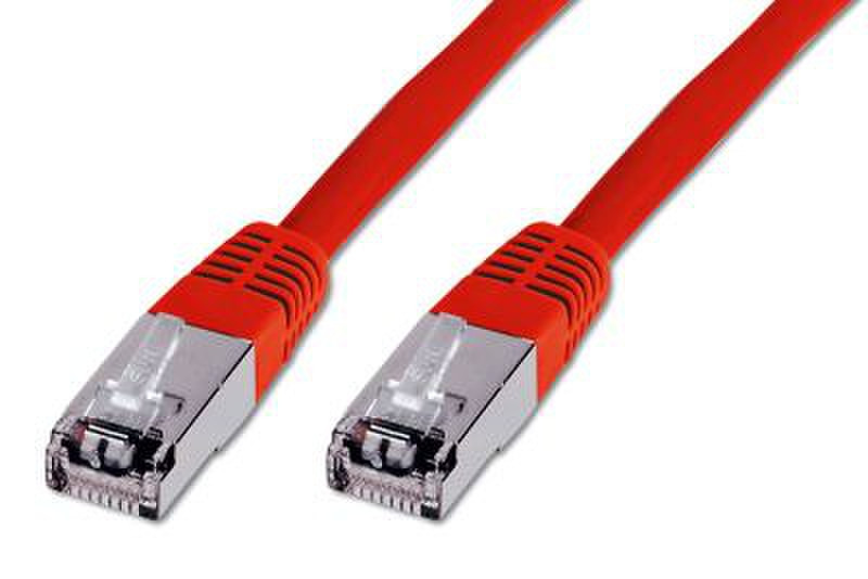 Uniformatic Cat5e FTP 3.0m 3m Red networking cable