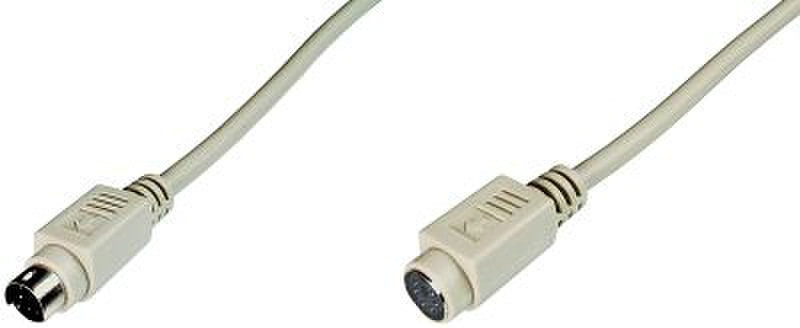 Uniformatic 12965 5m Grey PS/2 cable
