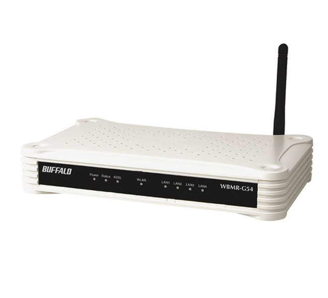 Buffalo Wireless-G Broadband ADSL2+ Modem Router WLAN-Router