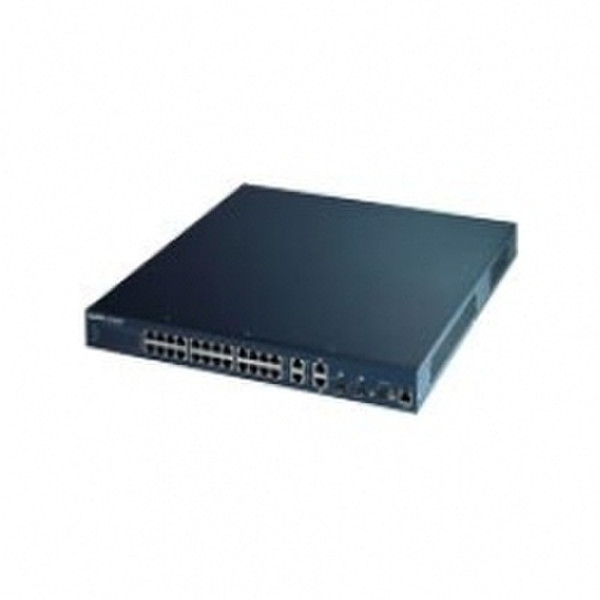 ZyXEL ES-3124PWR Managed L2+ Fast Ethernet Switch Управляемый L2 Power over Ethernet (PoE)