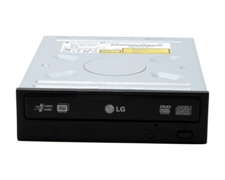 LG Super Multi DVD Rewriter, 16x, Black Bare Bulk Internal DVD-RW Black optical disc drive