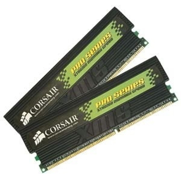 Corsair 2GB TWINX Matched Memory Pairs 2ГБ DDR 400МГц модуль памяти