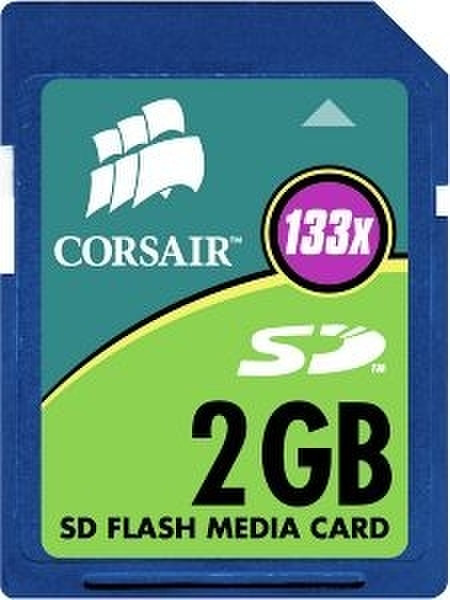 Corsair Secure Digital 133x 2GB 2ГБ SD карта памяти