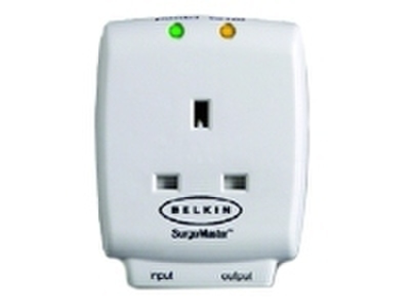 Belkin MasterCube - Surge suppressor ( external ) - AC 250 V - 1 Output Connector 1розетка(и) 250В 2м Белый сетевой фильтр