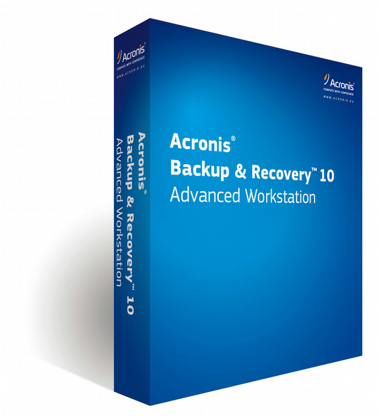 Acronis Backup & Recovery Advanced Workstation 10 UPG AAS EALP 50-499 FR
