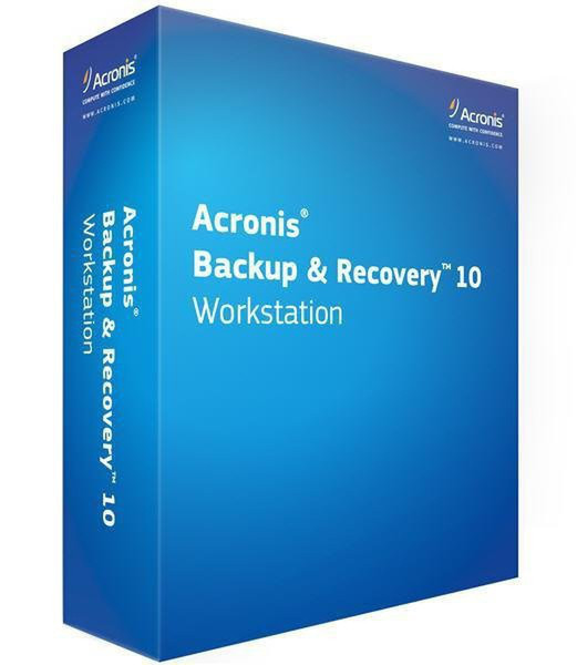 Acronis Backup & Recovery 10 Workstation AAS ALP 500-1249 FR