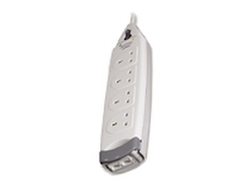 Belkin SurgeMaster Home Series - Surge suppressor ( external ) - 4 Output Connector(s) 4AC outlet(s) Weiß Spannungsschutz