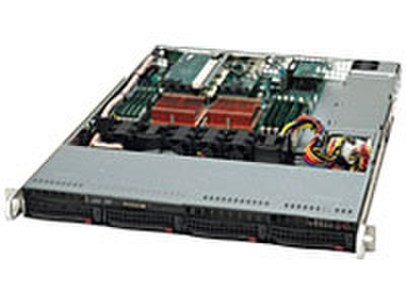 Supermicro A+ Server 1021M-T2B, Black