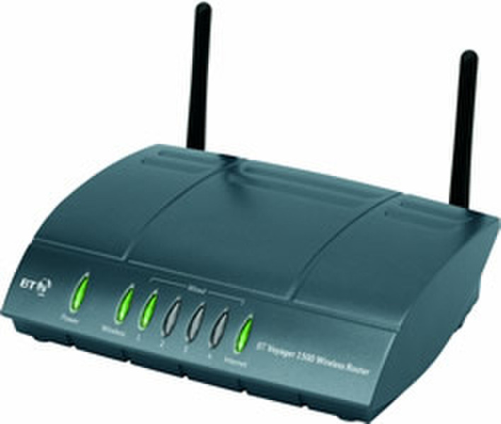 British Telecom Voyager 1500 Wireless Router wireless router