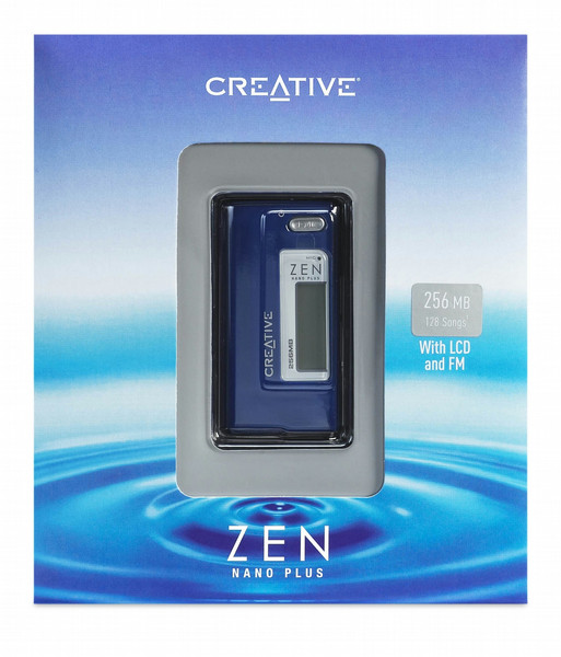 Creative Labs ZEN Nano Plus 256MB, Dark blue