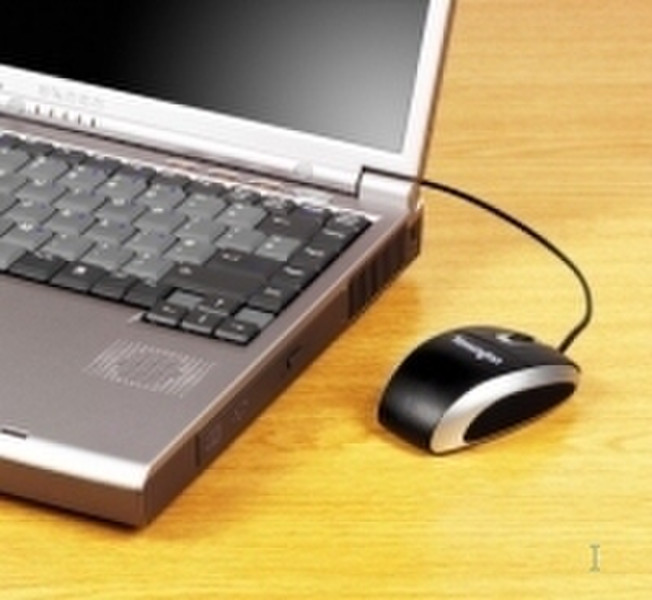 Acco ValuOptical Travel mouse USB+PS/2 Оптический Черный компьютерная мышь